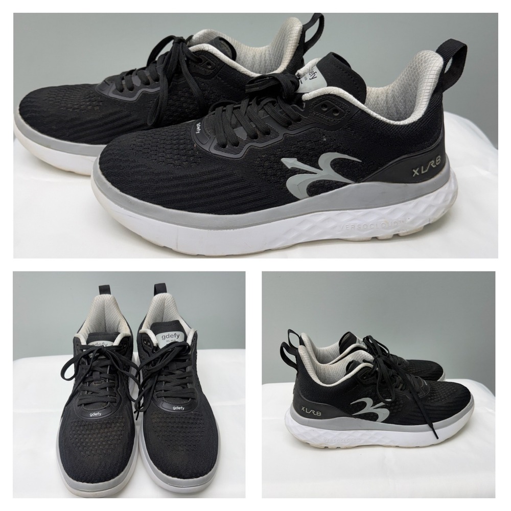 Gravity‎ Defyer XLR8 Men's Black Running Shoes USA Size 11 TB9034MLS-W
